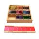 Wooden Montessori Sensorial Teaching Tool Color Tablet Educational School Learning Toy Gift