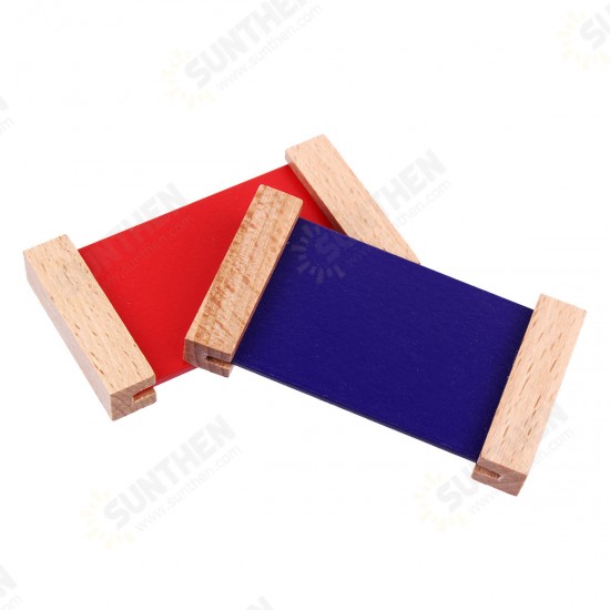 Wooden Montessori Sensorial Teaching Tool Color Tablet Educational School Learning Toy Gift