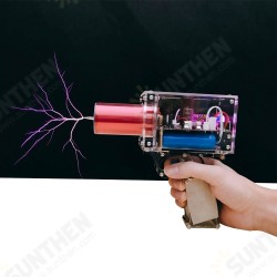 13cm Handheld Portable Artificial Lightning Scientific Experiment Tesla Coil with 12.6V 1A Power Supply Toy 13cm Handheld Portable Artificial Lightning Scientific Experiment Tesla Coil with 12.6V 1A Power Supply Toy