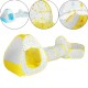 3 In 1 Yellow/Blue Play Ball Pool Crawling Tunnel Folding Tent for Children's Games