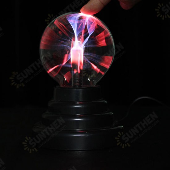 3 Inches USB Plasma Ball Sphere Lightning Light Crystal Lamp Globe Laptop