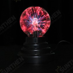 3 Inches USB Plasma Ball Sphere Lightning Light Crystal Lamp Globe Laptop 3 Inches USB Plasma Ball Sphere Lightning Light Crystal Lamp Globe Laptop