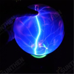 5 Inch Music Plasma Ball Sphere Light Crystal Light Magic Desk Lamp Novelty Bule Light Home Decor 5 Inch Music Plasma Ball Sphere Light Crystal Light Magic Desk Lamp Novelty Bule Light Home Decor