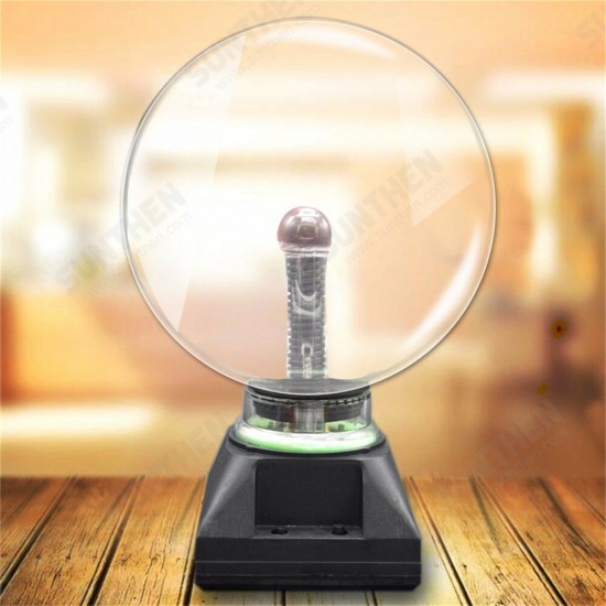 5 Inch Upgrade Plasma Ball Sphere Light Crystal Light Magic Desk Lamp Novelty Light Home Decor