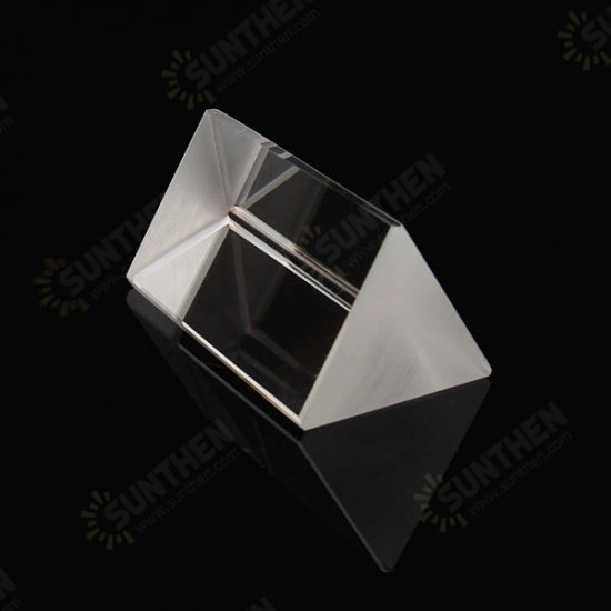 5cm 10cm 15cm 20cm Triple Triangular Prism Physics Teaching Light Spectrum