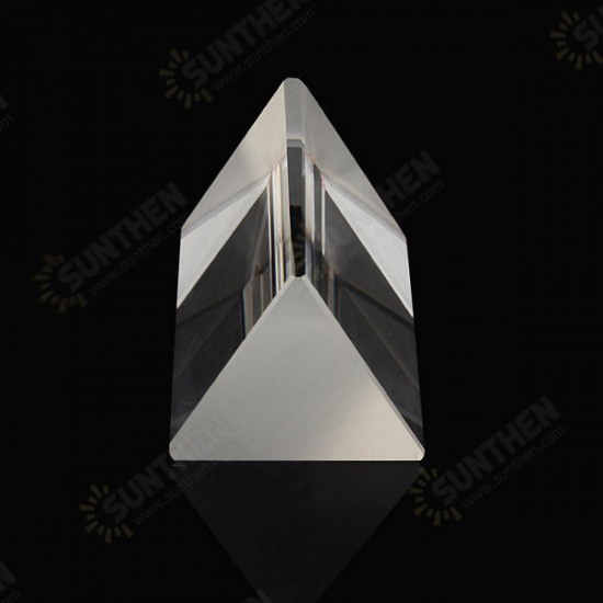 5cm 10cm 15cm 20cm Triple Triangular Prism Physics Teaching Light Spectrum