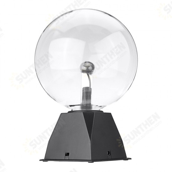 8 Inches Mixture Color Light Plasma Ball Electrostatic Voice-controlled Desk Lamp Magic Light