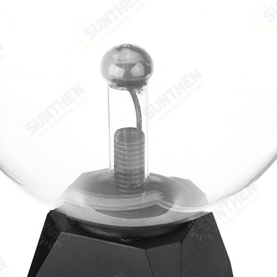 8 Inches Mixture Color Light Plasma Ball Electrostatic Voice-controlled Desk Lamp Magic Light