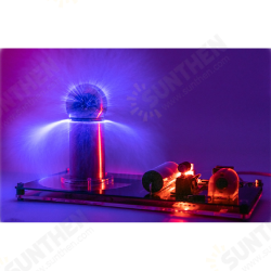 Arc Fountain Super Mini Artificial Flash Generator 5CM Tesla Coil Classic Spark Gap Tesla Coil Science Toys Arc Fountain Super Mini Artificial Flash Generator 5CM Tesla Coil Classic Spark Gap Tesla Coil Science Toys