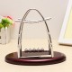 Arc-shaped Newton's Cradle Balance Ball Science Puzzle Fun Desk Toy