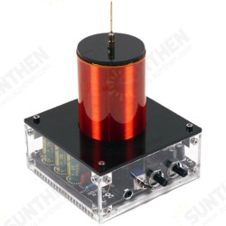 Double-E Type SSTC Tesla Coil Bluetooth Music Touchable Artificial Lightning Magnetic Storm Coil DIY Science Toy Double-E Type SSTC Tesla Coil Bluetooth Music Touchable Artificial Lightning Magnetic Storm Coil DIY Science Toy