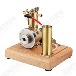 EM4 Gasoline Engine Model Stirling Water-cooled Cooling Structure With A Cooling Water Tank And A Circulating Gear Pump EM4 Gasoline Engine Model Stirling Water-cooled Cooling Structure With A Cooling Water Tank And A Circulating Gear Pump