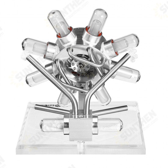 ET3 STEM Hot Air Four Cylinder Stirling Engine External Combustion Engine Model