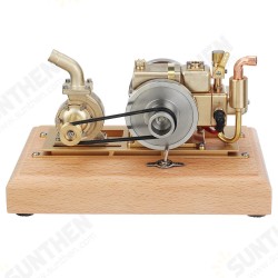 ET5 Pro Mini Gasoline Engine Model Stirling With Pump Water-cooled Cooling Structure ET5 Pro Mini Gasoline Engine Model Stirling With Pump Water-cooled Cooling Structure