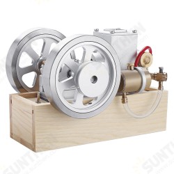 ET6 Horizontal Hit and Miss Complete Engine Model STEM Upgrade Gas Engine Toys ET6 Horizontal Hit and Miss Complete Engine Model STEM Upgrade Gas Engine Toys