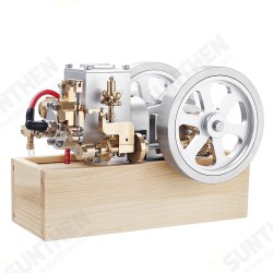 ET6 Horizontal Hit and Miss Complete Engine Model STEM Upgrade Gas Engine Toys ET6 Horizontal Hit and Miss Complete Engine Model STEM Upgrade Gas Engine Toys