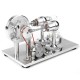 Hot Air Stirling Engine Model Electricity Power Generator Motor Toy Kits Gift