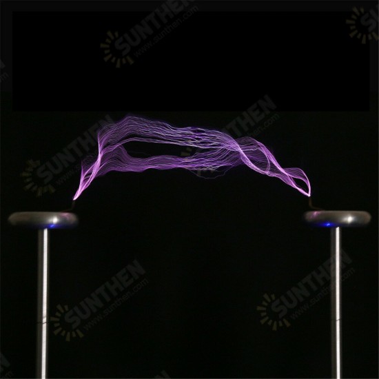 Musical Tesla Coil Bipolar SSTC Model Artificial Flashing Electromagnetic Storm Electric Coil Finished Cool High-tech Toy