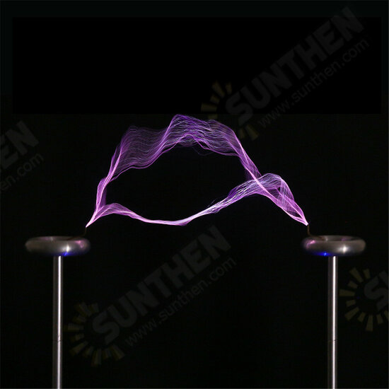 Musical Tesla Coil Bipolar SSTC Model Artificial Flashing Electromagnetic Storm Electric Coil Finished Cool High-tech Toy