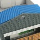 N Scale Gauge 1/144 White 4 Story Commercial Trade Model Building GUNDAM Model Scene