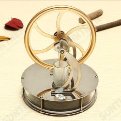 Alloy Low Temperature Difference Stirling Engine DIY Toy for Gift Collection Home Decor Alloy Low Temperature Difference Stirling Engine DIY Toy for Gift Collection Home Decor