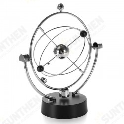 Silver Orbital Desk Decoration Celestial Pendulum Silver Orbital Desk Decoration Celestial Pendulum