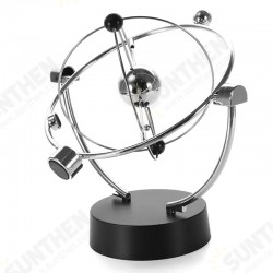 Silver Orbital Desk Decoration Celestial Pendulum Silver Orbital Desk Decoration Celestial Pendulum