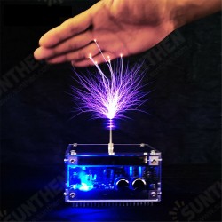 Long Arc And Bluetooth Music Dual Mode Music Tesla Coil Palm Flash Bluetooth Flash Length 10CM Science Toys Long Arc And Bluetooth Music Dual Mode Music Tesla Coil Palm Flash Bluetooth Flash Length 10CM Science Toys