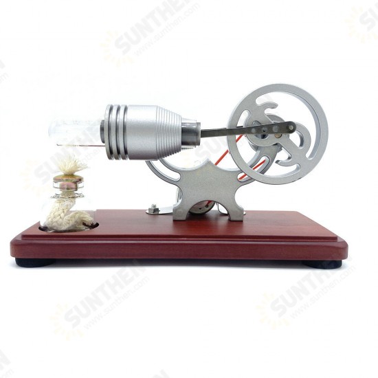 Stirling Engine Model Power Generation Educational Toy Experiment Science Education DIY Gift