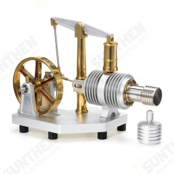 Enlarged Alloy Stirling Engine Hot Air Model Educational Science and Discovery Toys Enlarged Alloy Stirling Engine Hot Air Model Educational Science and Discovery Toys