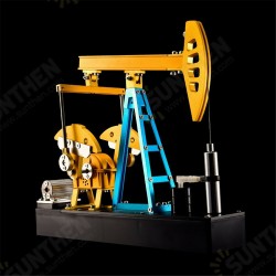 Assembly Pumping Unit Metal Assembly Model Simulation Puzzle Teaching DIY Toy Gift Assembly Pumping Unit Metal Assembly Model Simulation Puzzle Teaching DIY Toy Gift