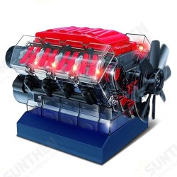 V8 Combustion Engine Model Building Kit STEM Toy V8 Combustion Engine Model Building Kit STEM Toy