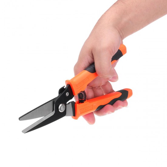 8 Inch Multifunctional Metal Sheet Cutter Tool Scissors Professional Straight/Bend Shears