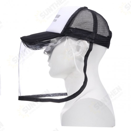 Anti-spitting Protective Hat Dustproof Cover Peaked Cap Fisherman Sun protection