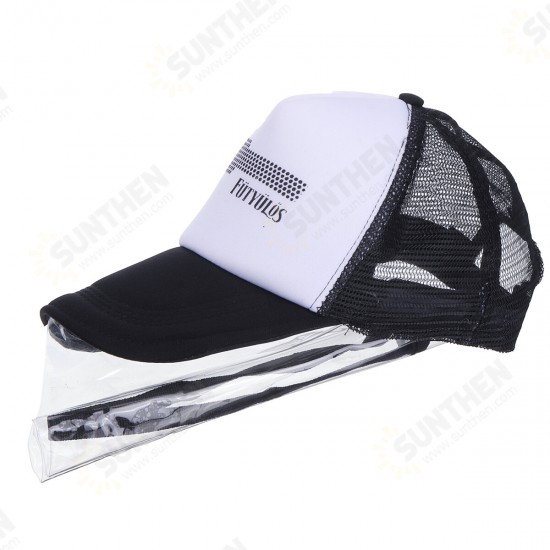 Anti-spitting Protective Hat Dustproof Cover Peaked Cap Fisherman Sun protection