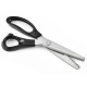 Circle Arc Tooth Scissor Leather Handicraft Fabric Sewing Shear Cutting ABS