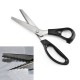 Circle Arc Tooth Scissor Leather Handicraft Fabric Sewing Shear Cutting ABS