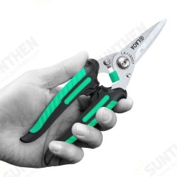 Multifunctional Scissors with safety Lock Stainless Shears Cutting Leather Wire cutters Household scissors Multifunctional Scissors with safety Lock Stainless Shears Cutting Leather Wire cutters Household scissors
