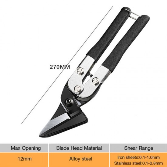 Metal Sheet Cutting Scissor iron Sheet Shears Steel Wire Gauze Cutting Multi-purpose Scissors Tin Snips Tools