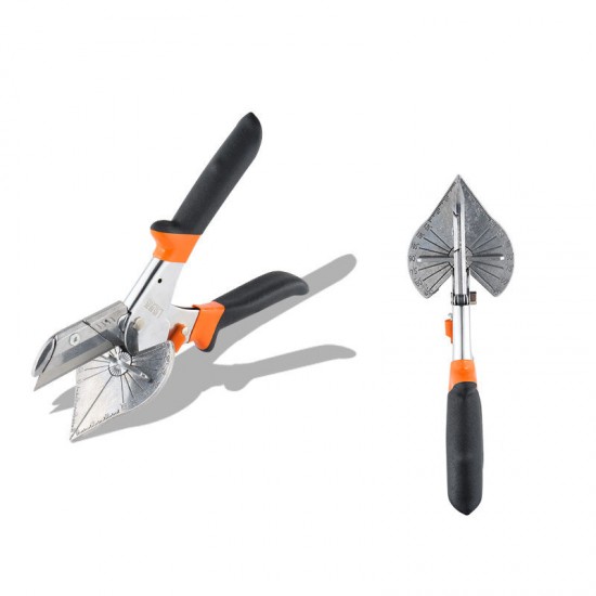 Multi-angle Bevel Scissors, With Adjustable Gusset Cutting Blades, From 45 Degrees To 135 Degrees
