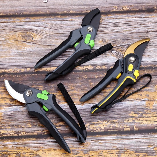 Pruning Shear Cutter Garden Tools Labor Saving Steel Scissors Gardening Plant Branch