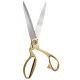 Stainless Steel 10.5inch Long Lasting Blades Scissors Shears Fabric Craft Cutting