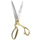 Stainless Steel 10.5inch Long Lasting Blades Scissors Shears Fabric Craft Cutting