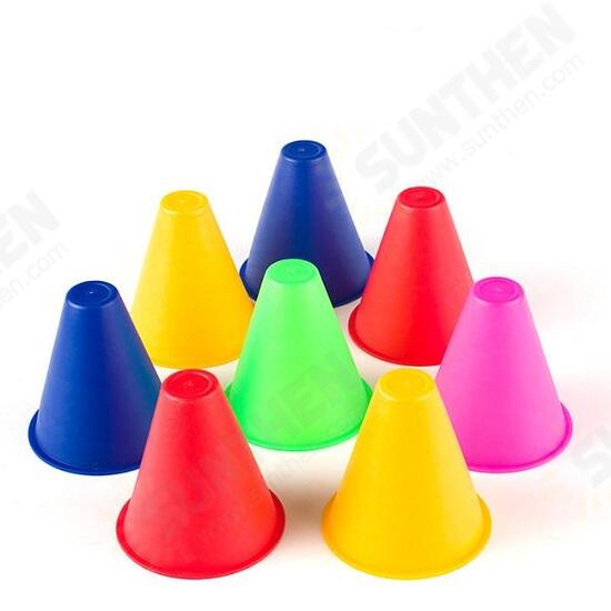 10pcs/lot Training Marking Cones Slalom Skate Pile Cup-Random Color