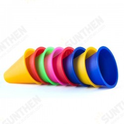 10pcs/lot Training Marking Cones Slalom Skate Pile Cup-Random Color 10pcs/lot Training Marking Cones Slalom Skate Pile Cup-Random Color