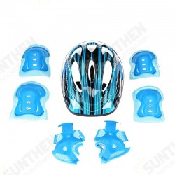 7 Pcs Roller Skating Protective Gear Set Knee Wrist Guard Elbow pads Bicycle Skateboard Ice Skating Roller Knee Protector Guard For Kid 7 Pcs Roller Skating Protective Gear Set Knee Wrist Guard Elbow pads Bicycle Skateboard Ice Skating Roller Knee Protector Guard For Kid