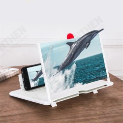 Mobile Phone Screen Magnifier 3D HD Creative Mobile Phone Screen Magnifier Desktop Stand