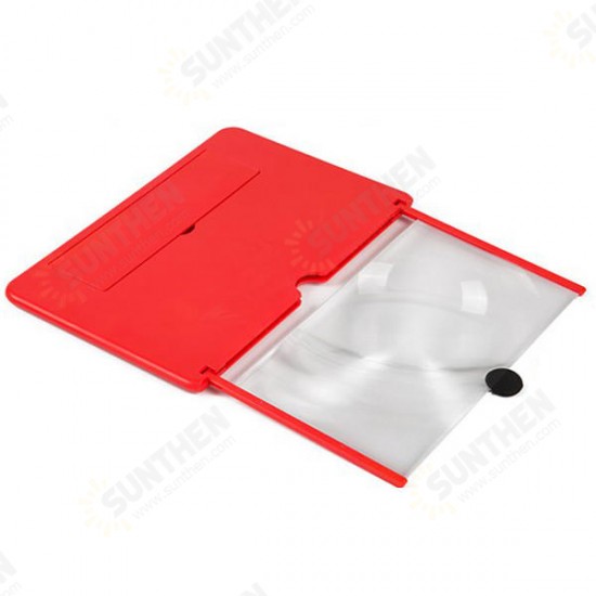 Mobile Phone Screen Magnifier 3D HD Creative Mobile Phone Screen Magnifier Desktop Stand