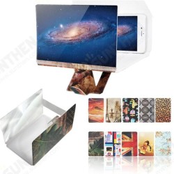 Universal Fold Fashion Enlarged Screen Mobile Phone Video Amplifier Magnifier Bracket Stand Universal Fold Fashion Enlarged Screen Mobile Phone Video Amplifier Magnifier Bracket Stand