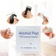 100 Pcs 70% Alcohol Wet Wipe Disposable Disinfection Prep Swap Pad Antiseptic Skin Cleaning Cloths Health Care Jewelry Mobile Phone Clean Wipe